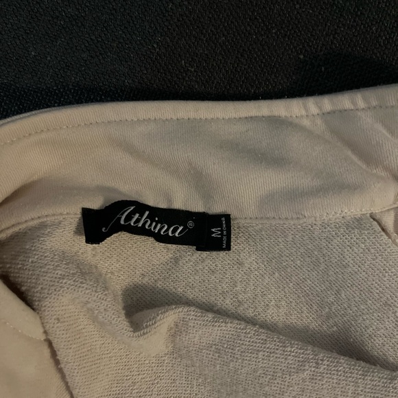 Zipper sweater with patch size M - Picture 2 of 2